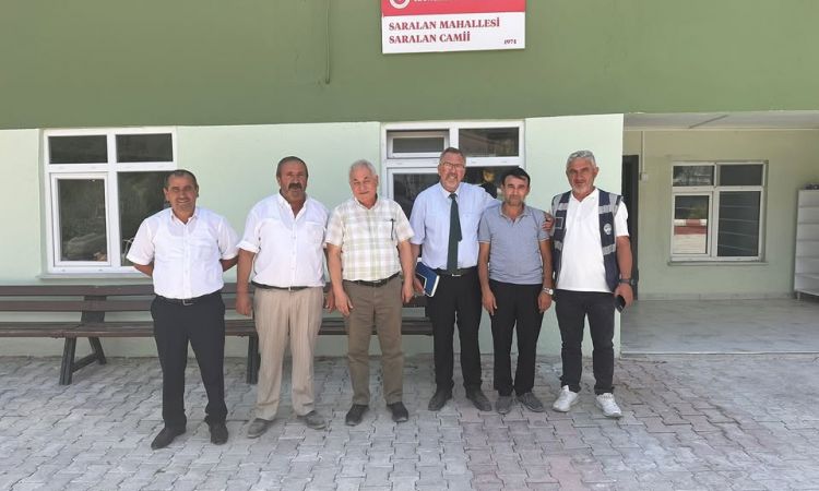 Saralan Mahallemizi Ziyaret Ederek Kıymetli Hemşeh...