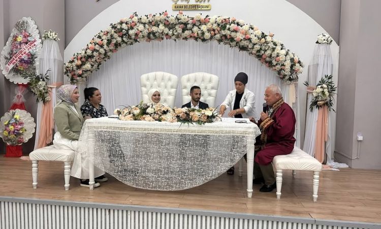 Hıdır Ve Seda Yavrularımızın Nikah Merasimine Katı...