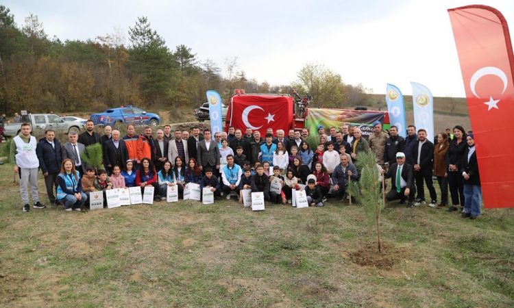 11 Kasım Milli Ağaçlandırma Günü Dolayısıyla, ‘sev...