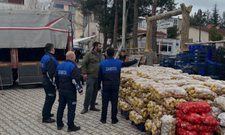 Perşembe Pazarı Kapsamında, Belediyemiz Zabıta Müd...