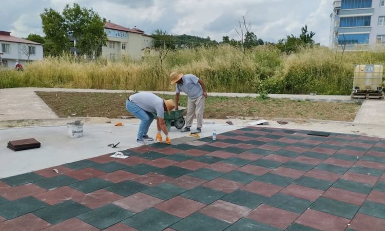 Ekiplerimiz, Mahallemizde Yapımı Devam Eden Çocuk ...
