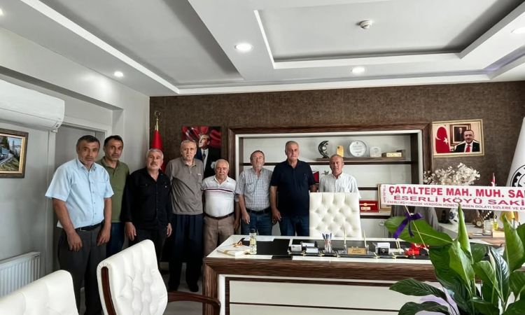 Çataltepe Mahallemizin Muhtarı Sayın Salim İşlek V...