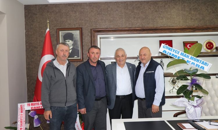 Hayırlı Olsun Ziyaretlerinde Bulunan Güneyce Mahal...