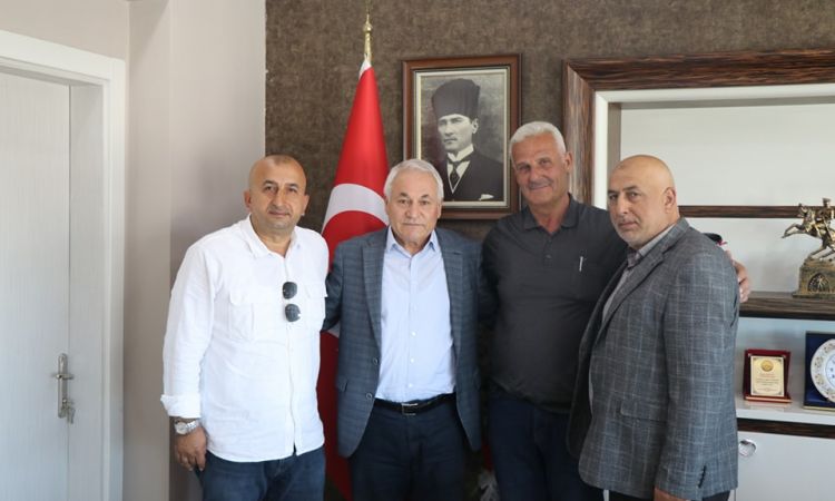Hayırlı Olsun Ziyaretlerinde Bulunan Mert Mahalles...