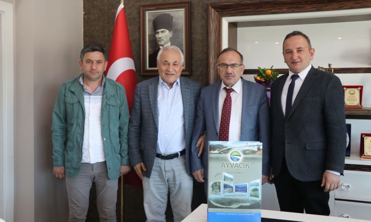 Hayırlı Olsun Ziyaretlerinde Bulunan Ayvacık Beled...