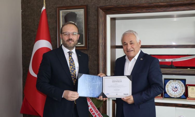 Hayırlı Olsun Ziyaretinde Bulunan Müsiad Başkanı H...