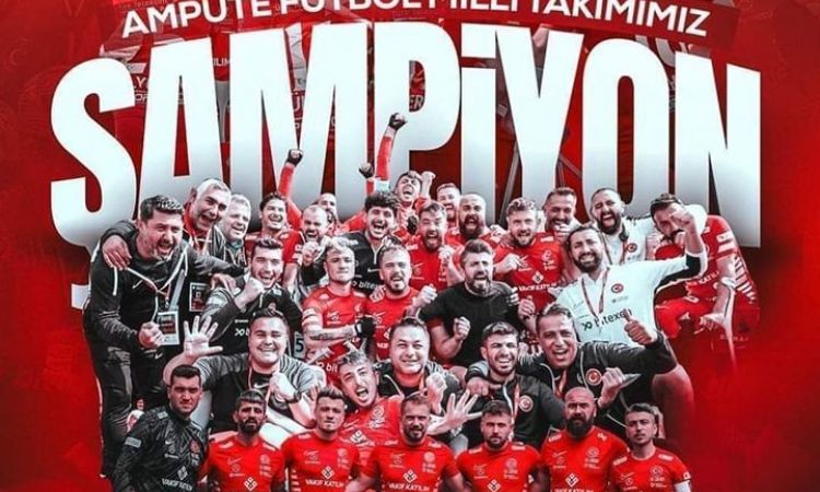 Ampute Futbol Avrupa Şampiyonası Finalinde İspanya...