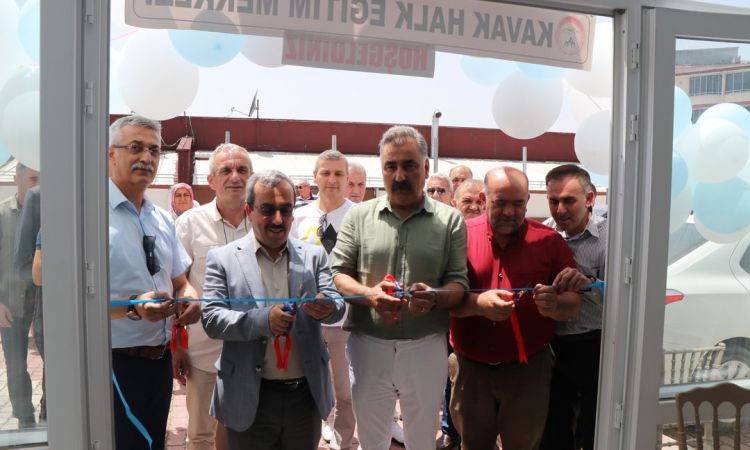 Kavak Kadın Kooperatifi'nde Halk Eğitim Müdürlüğüm...