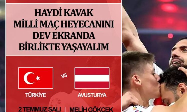 A Milli Futbol Takımımızın Yanında, Coşkuyla Meyda...