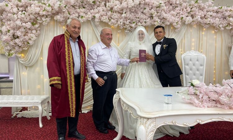 Havva Ve Ramazan Çiftimizin Nikahını Kıyarak, Bu M...